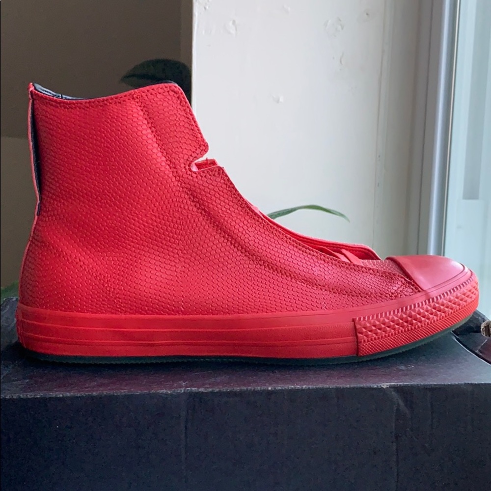 CONVERSE All Star Hi Alpha in Red Python Men 10.5
